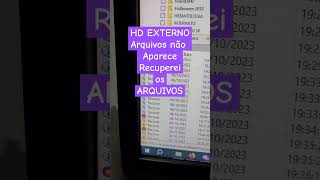 HD Externo não Não reconhece unidade no Windows #recover #recuperacaodedados