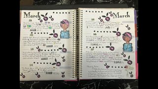 #scripturewriting #biblejournaling  #faithplanning Scripture Writing, Week 4, March 2022