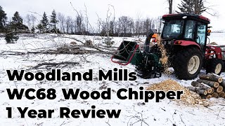 Woodland Mills WC68 Wood Chipper  1 Year Review