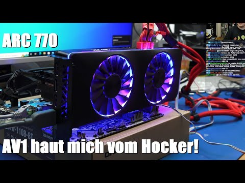 Crackys Bastelnacht - Intel ARC 770 16GB und das Wunder von AV1