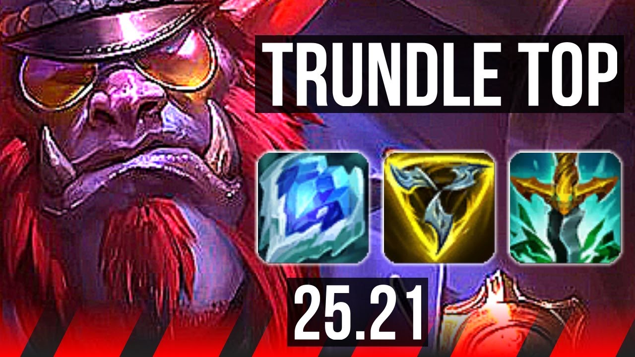 TRUNDLE vs RIVEN (TOP) | 700+ games | EUW Master | 25.21