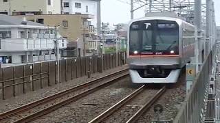 [警笛(電笛+空笛)あり]東葉高速鉄道 2000系第7編成 東西線 行徳駅到着