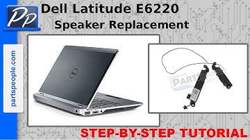 Dell Latitude E6220 Speaker Video Tutorial Teardown