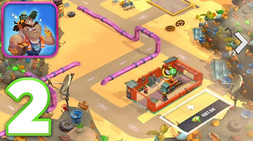 Idle Junkyard Tycoon: Be Rich! - Walkthrough Gameplay Part 2 (iOS, Android)