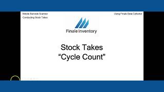 Finale Inventory-Barcode Scanner-Stock Take (Cycle Count) screenshot 2