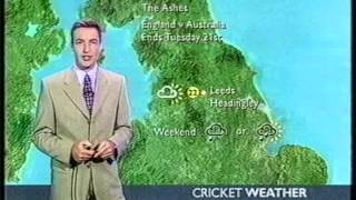 BBC Weather 17th August 2001