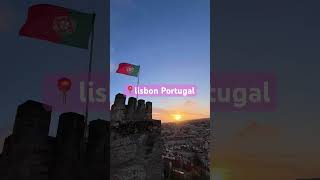 #lisbonvibes #lisbon #portugal #summer #vacation #sunset