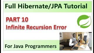 Part 10 – Infinite Recursion StackOverflow Error