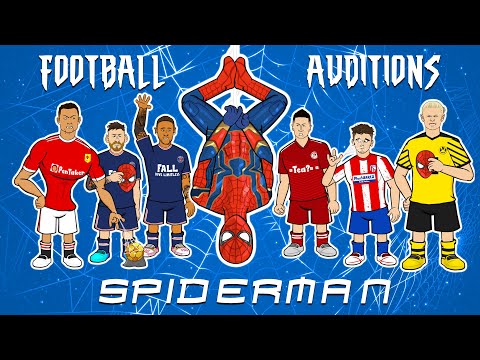 🕸️Spiderman: No Way Home🕸️ Footballers Audition (Feat Ronaldo Messi Neymar +more)