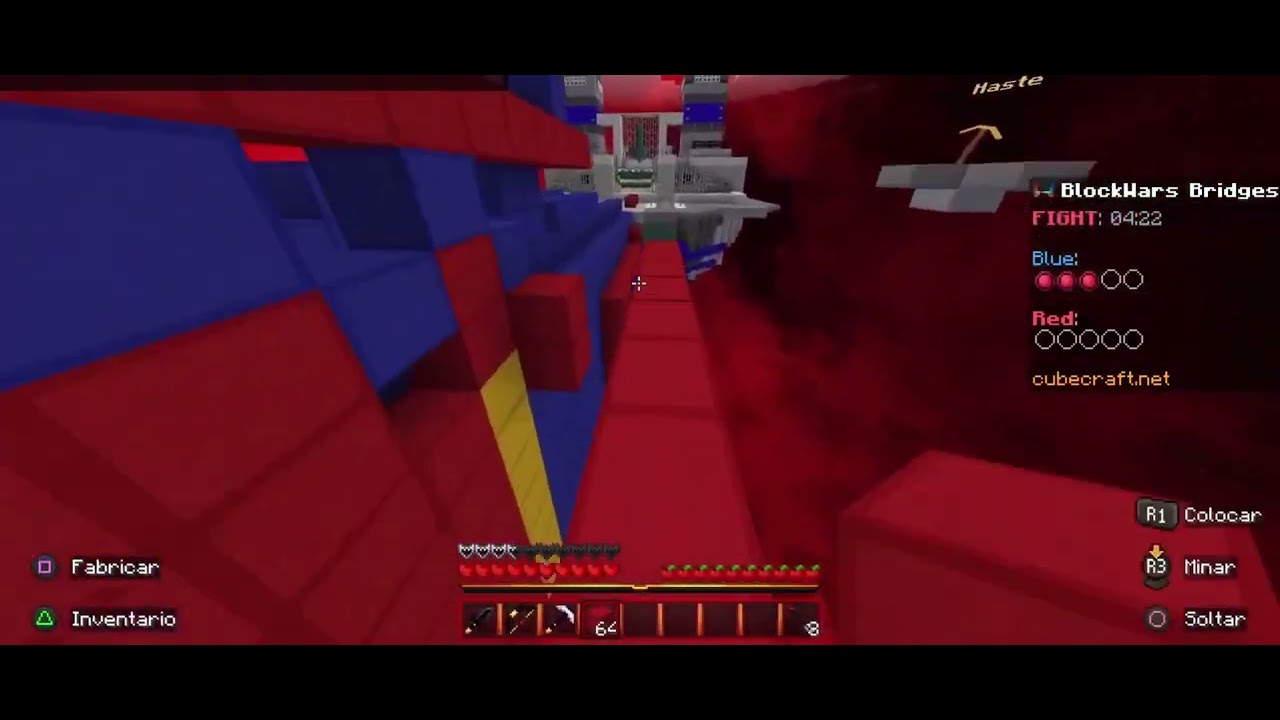 Beating the top 43 of brigde duels in cubecraft Minecraft bedrock ...