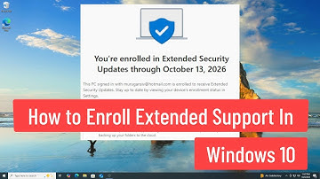 Fix Windows 10 Extended Support Enroll Button Not Showing | How to Enroll in Extended Support