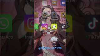 Me Found A Mini Gojo On My Screen,But Hes So Cute