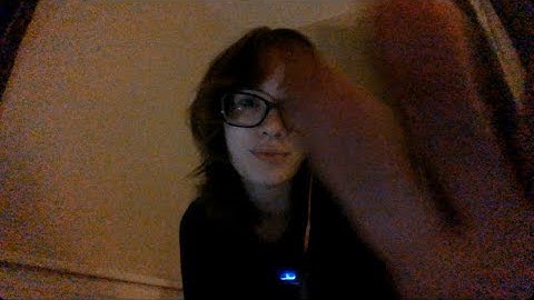 my first asmr video :0