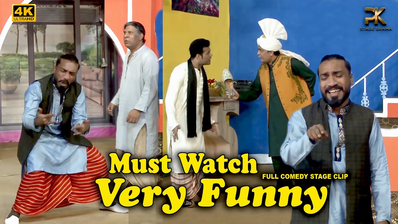 Nadeem Chitta with Hamid Rangeela | Shahid Khan | Haseena Jadugar | New Pakistani Stage Drama 2022