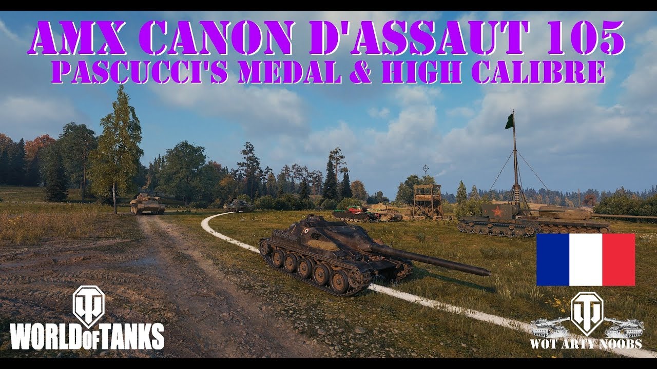 jazz roster AMX Canon d'assaut 105 - Pascucci's Medal & High Calibre