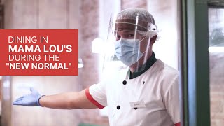 Dining in Mama Lou's During the New Normal