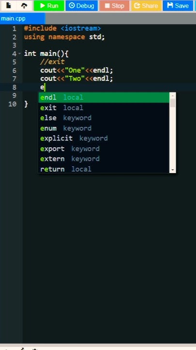 What is Exit In c++ || How To Use Exit Function in c++ || #shorts #c++ ...