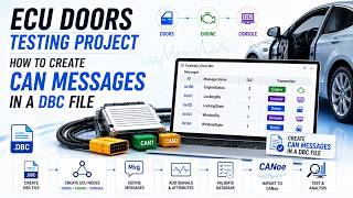 ECU Doors Testing Project – How to Create CAN Messages in a DBC File ?