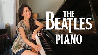 Video thumbnail of "Lucy in the Sky with Diamonds (The Beatles) Piano Cover by Sangah Noona"