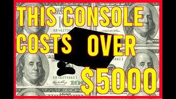 THE Most EXPENSIVE Video Game Consoles of All Time...
