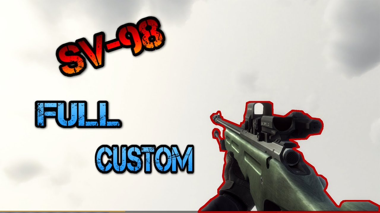 Contract Wars- SV-98- Full Custom