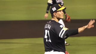 【いい夫婦】ホークス スクイズ阻止で流れは渡さない！