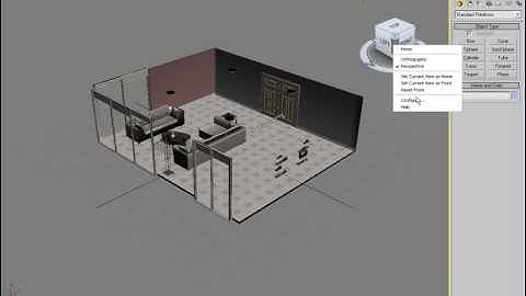 05 Overview of the ViewCube in 3DS Max 2010