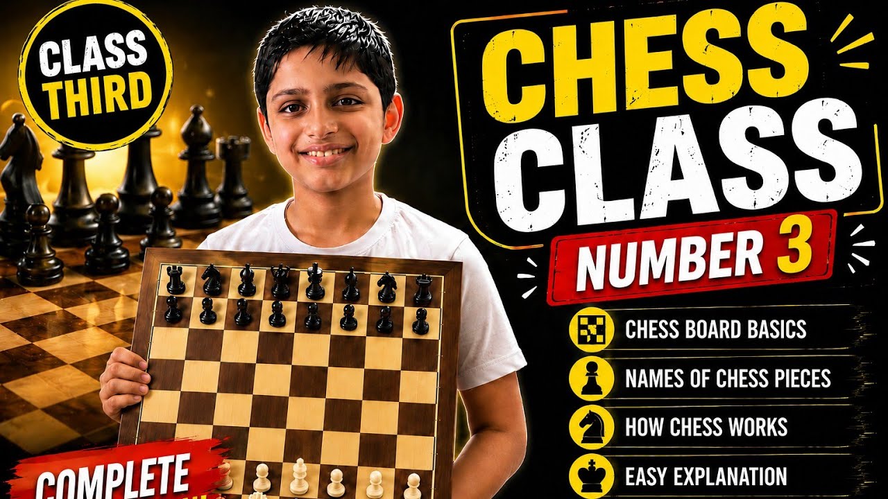Chess Learning Video for Beginners | Basic Rules & Moves
