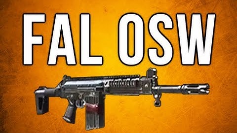 Black Ops 2 In Depth - FAL OSW Assault Rifle Review (with Select Fire too)