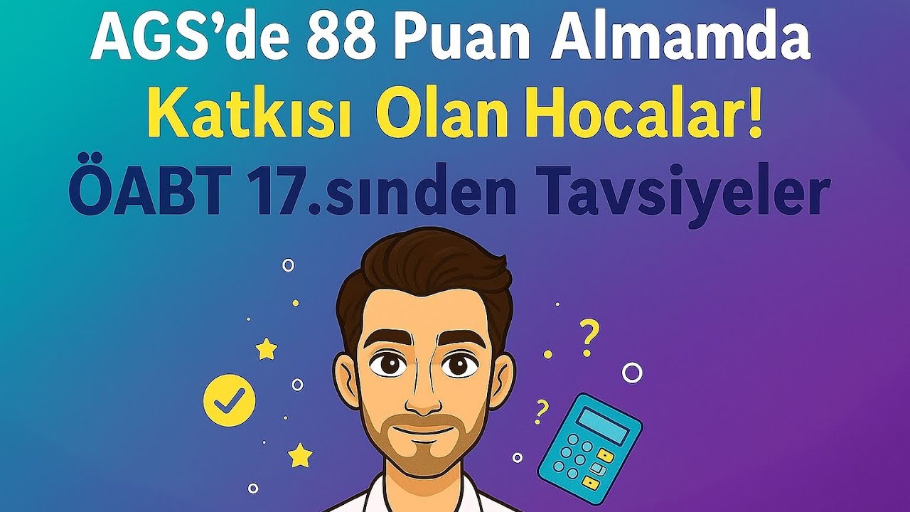 MEB–AGS derece yapmamda katkısı olan hocalar. Hangi hocaları dinledim? #mebags #tavsiye 
