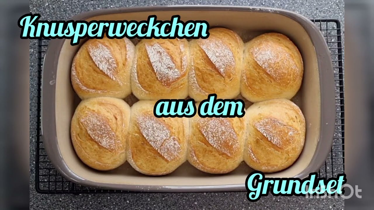 Schnelle Knusperweckchen ohne Gehzeit aus dem Grundset