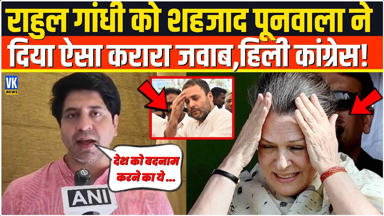 Shehzad Poonawalla ने Rahul Gandhi को दिया ऐसा करारा जवाब,सुनकर बौखलाए सारे कांग्रेसी,बवाल!