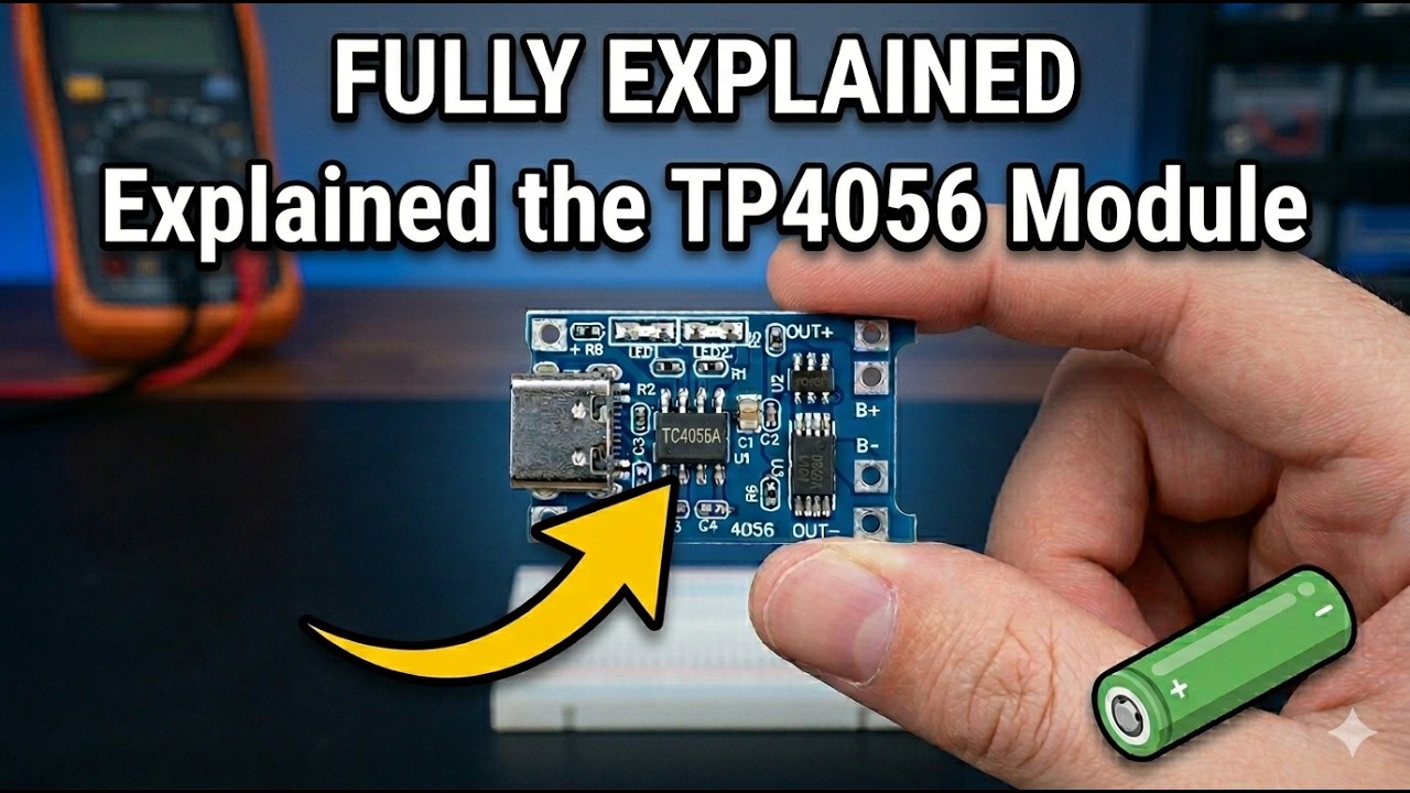 Tp4056 Module Use Complete TP4056 Module Tutorial & Circuit - YouTube