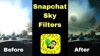 Snapchat: How To Use Sky Filters screenshot 1