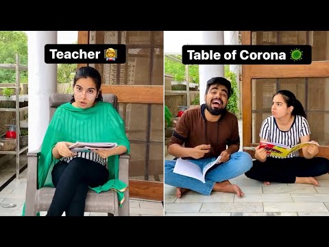 Table/Stages of Corona ? || Lockdown Viral Comedy Reels Snack || Dushyant Kukreja #shorts #ytshorts