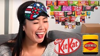 Crazy Japanese Kit Kats - Honest Taste Test! 🤮 🤯 🤦