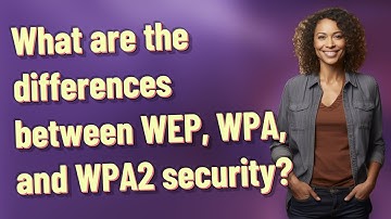 What are the differences between WEP, WPA, and WPA2 security?