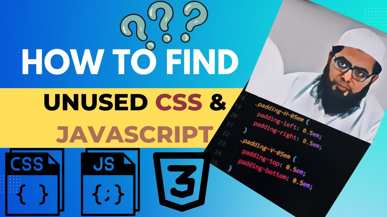 How To Know Unused CSS and JavaScript of your website in Urdu Hindi ...