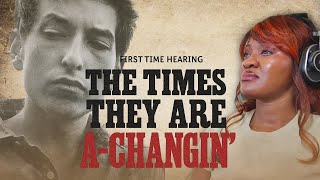 FIRST TIME HEARING The Times They Are A-Changin' - Bob Dylan |  Full Album Reaction