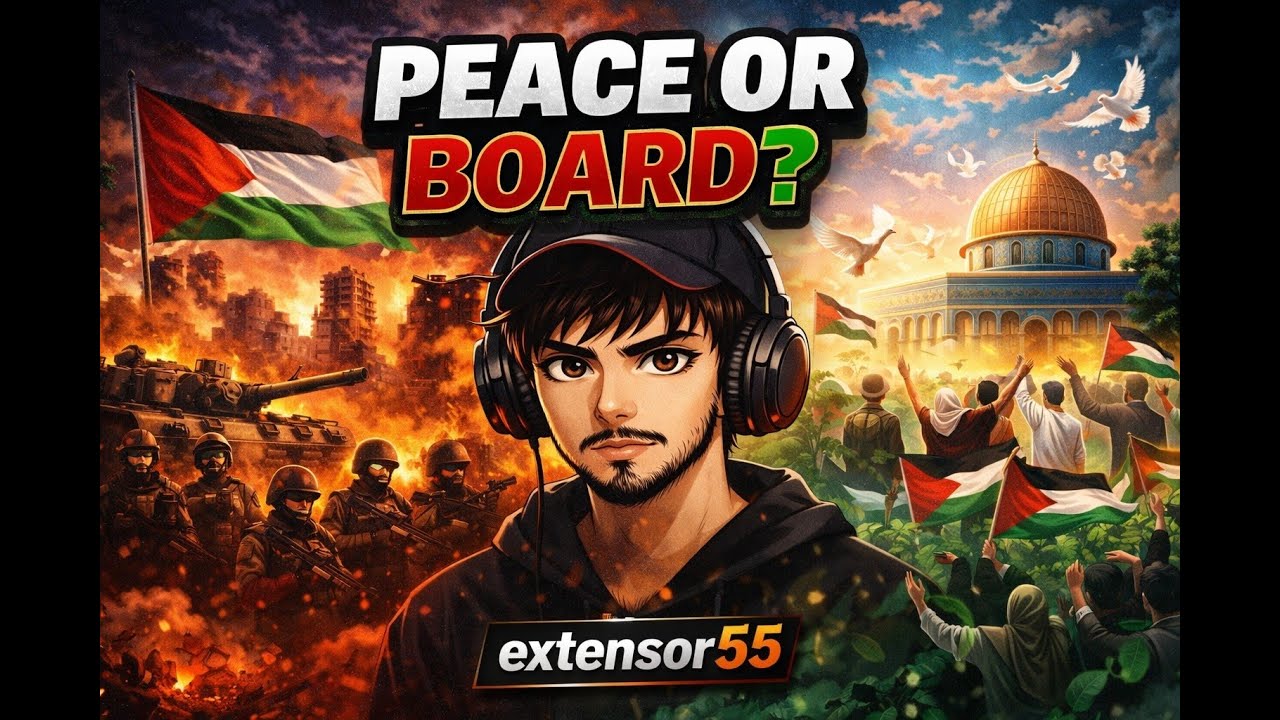Peace of Board | The Reality of Palestine 🇵🇸