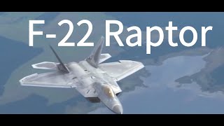 Lockheed Martin F22 Raptor in action