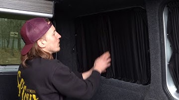 How to Fit VW T5 + T6 Curtains | Transporter HQ