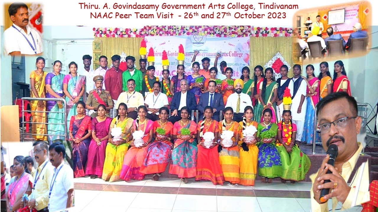 NAAC Peer Team Visit | First Day | 26.10.2023 and 27.10.2023 | Dr.R.Narayanan | Dr.S.Kannan | IQAC