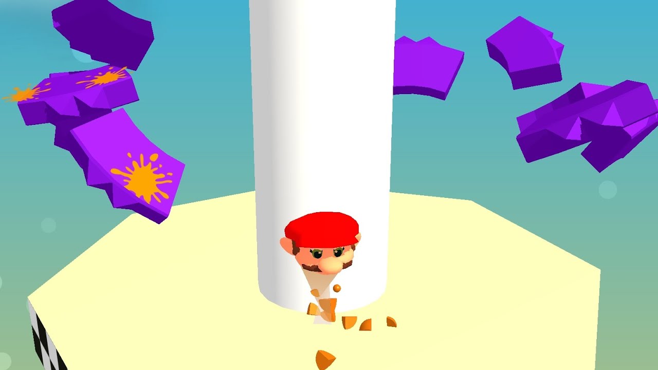 stack ball game gameplay stack games live - YouTube