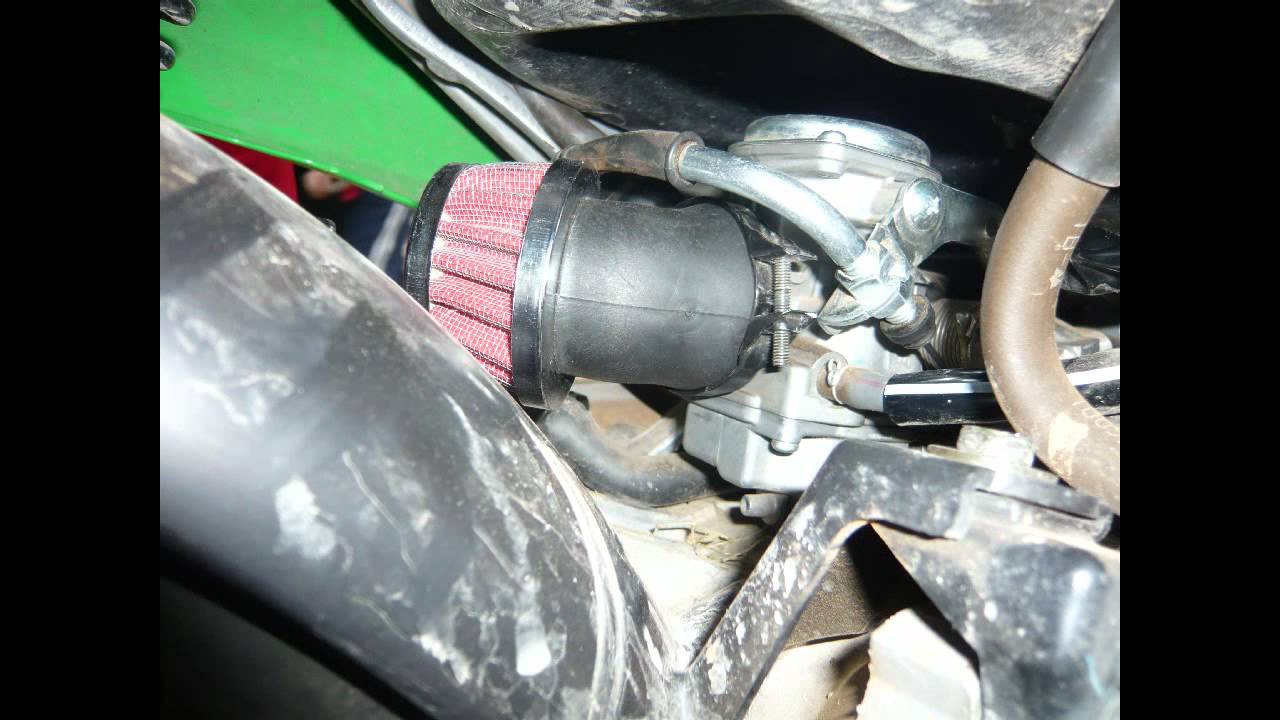 Honda metropolitan with an intake - YouTube