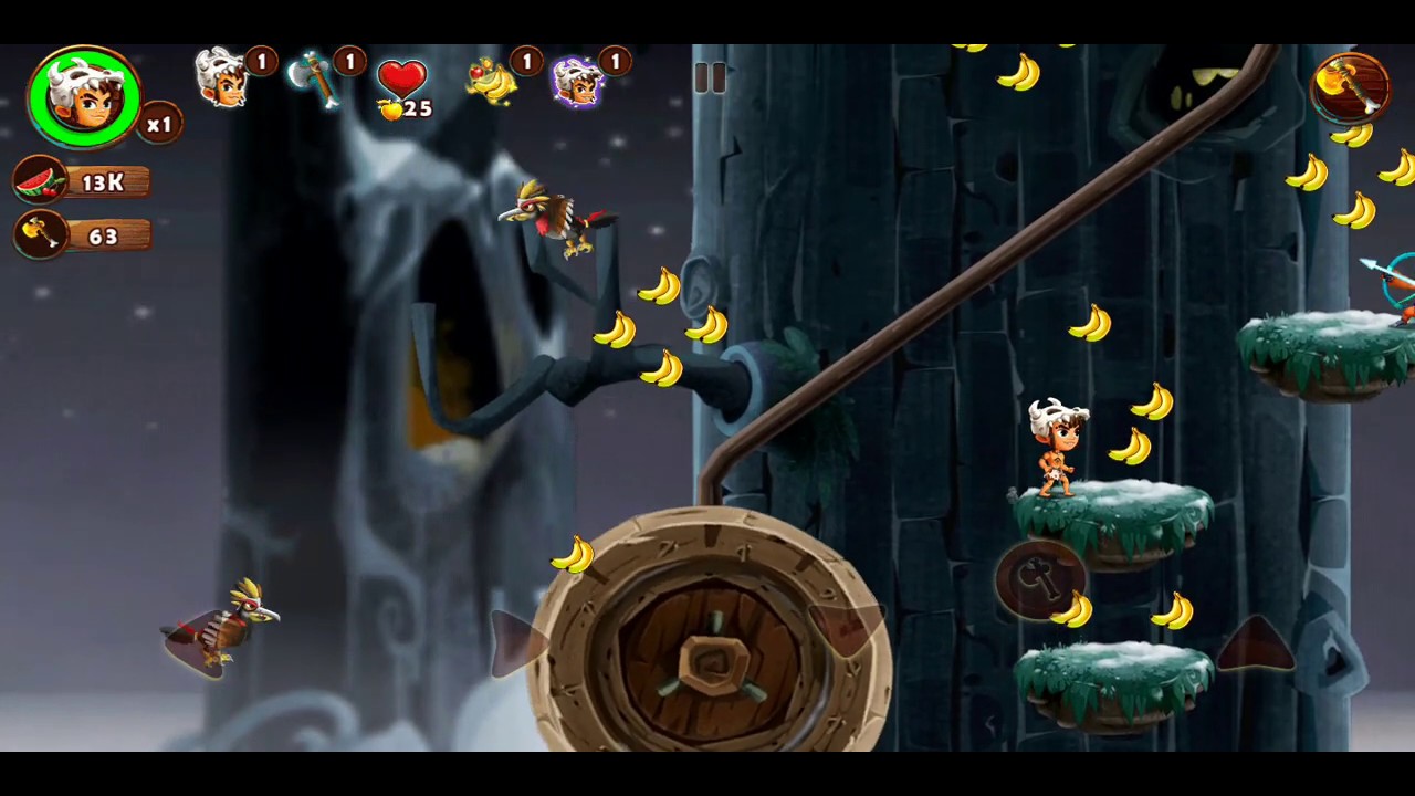 Jungle adventure 3 || world 4 || level (4-3) || best mobile game - YouTube