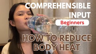 Input Thai how to reduce body heat