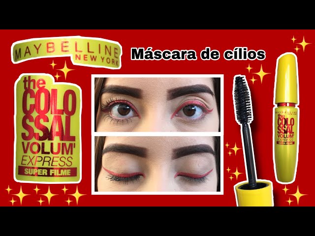 Máscara de Cílios Colossal Super Filme Maybelline