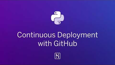 Python on Heroku: Continuous Deployment with GitHub
