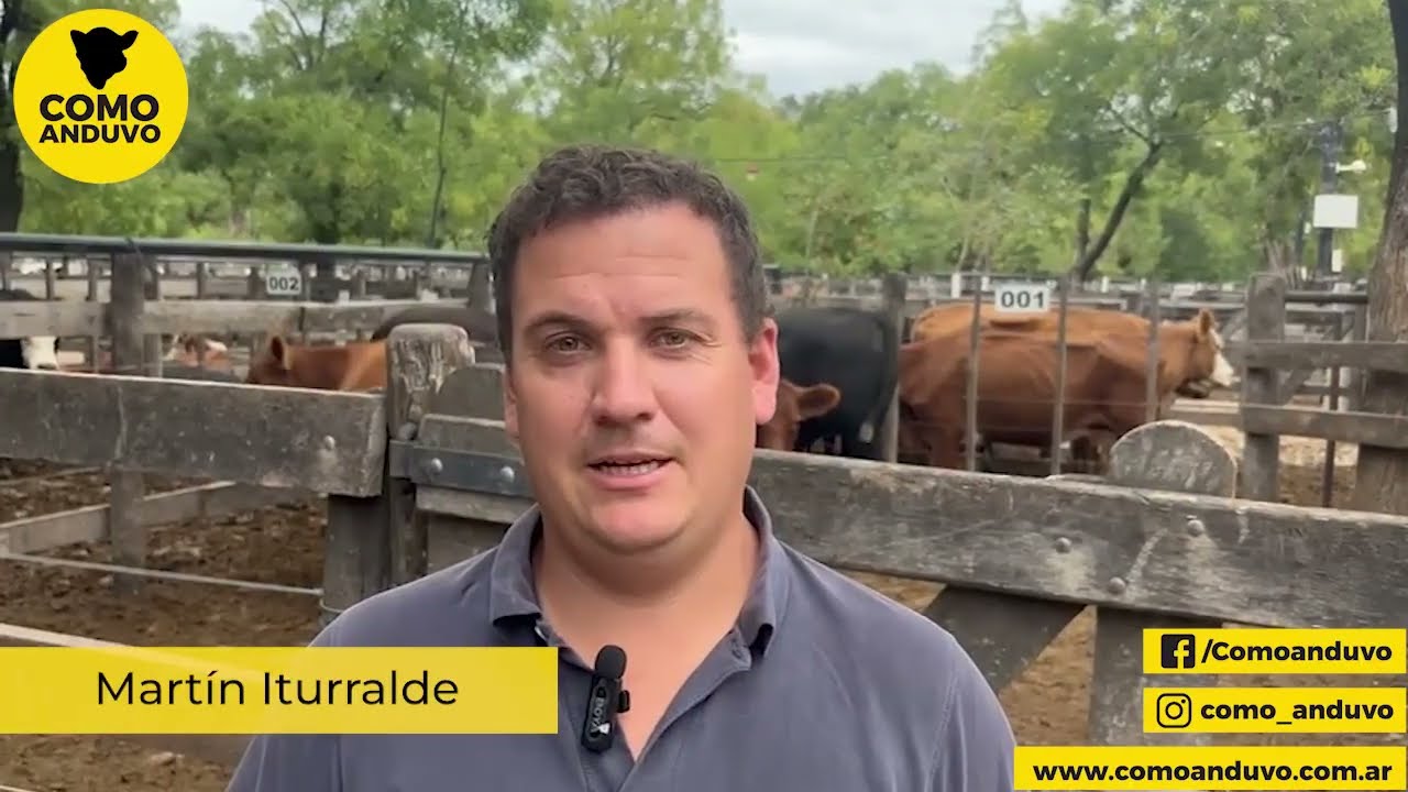 Martín Iturralde, martillero de Néstor I. Goenaga y Cía. Azul 5/3/26.